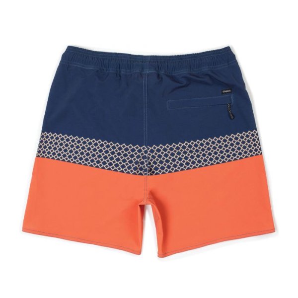 画像2: [BRIXTON]-PALMAS TRUNK-Washed Navy/Ginger- (2)