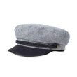 画像1: [BRIXTON]-FIDDLER CAP-Navy/Off White- (1)