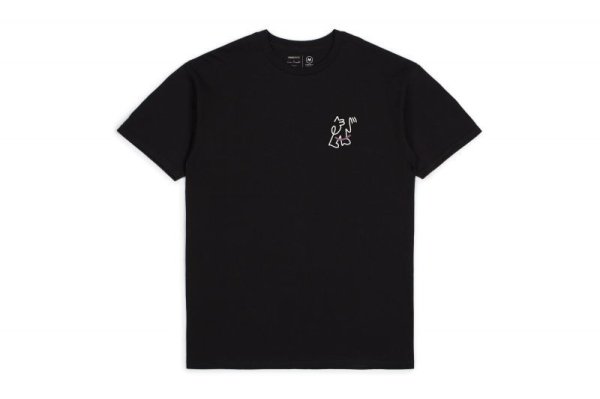 画像1: [BRIXTON]-MOTION S/S Tee-BLACK- (1)