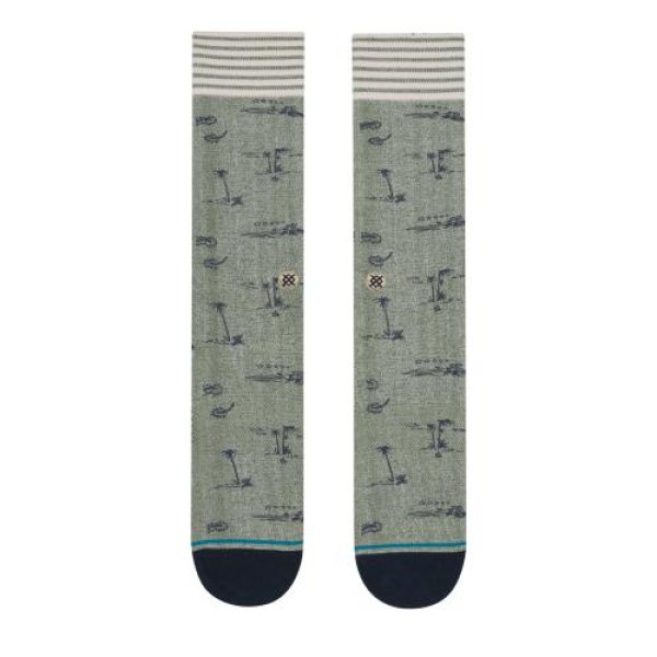 画像2: [STANCE]-ISLE TROPICS-ARMY GREEN- (2)