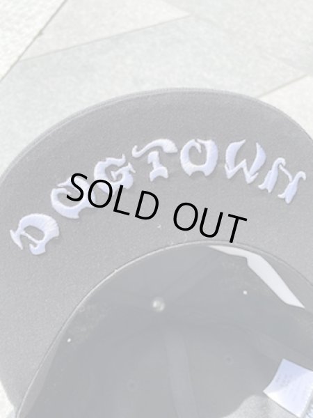 画像4: [DOG TOWN]-CROSS LOGO Snapback Cap-BLACK- (4)