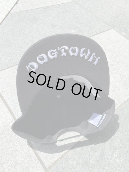 画像3: [DOG TOWN]-CROSS LOGO Snapback Cap-BLACK- (3)
