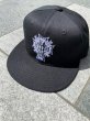 画像1: [DOG TOWN]-CROSS LOGO Snapback Cap-BLACK- (1)