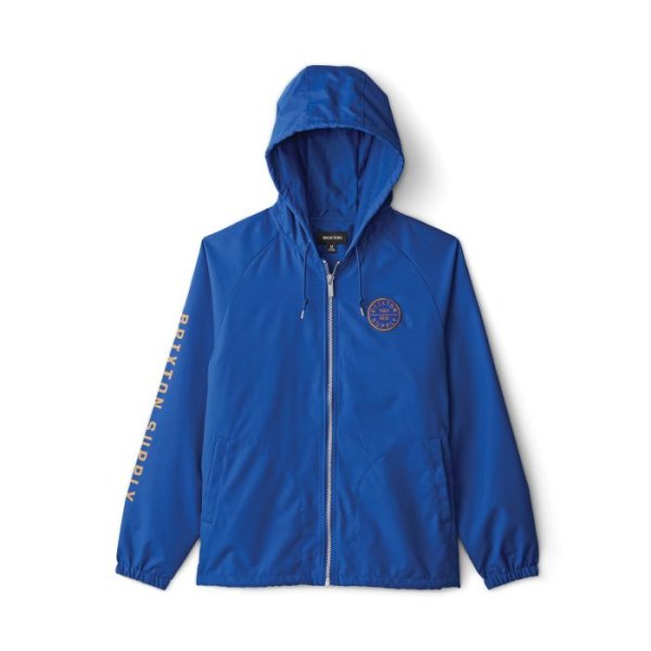 画像3: [BRIXTON]-CLAXTON OATH ZIP HOOD JKT-Mineral Blue- (3)