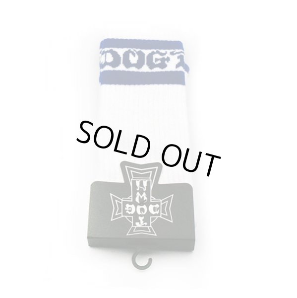 画像1: [DOGTOWN]-TUBE SOCKS-WHITE/BLUE- (1)