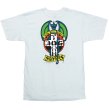 画像1: [DOGTOWN]-Red Dog Green Wings Tee-WHITE- (1)