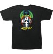 画像1: [DOGTOWN]-Red Dog Green Wings Tee-BLACK- (1)