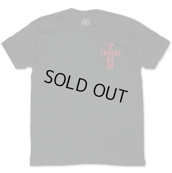 画像2: [DOGTOWN]-Cross Logo S/S Tee-BLACK/RED- (2)