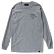 画像2: [BLACK FLYS]-WORSHIP L/S Tee-GREY- (2)