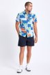 画像3: [BRIXTON]-CHARTER PRINT S/S WVN-BLUE FOG- (3)