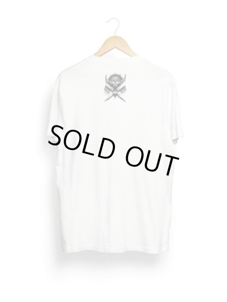 画像2: [PUNKS NOT DEAD Clothing]-Fear Hawk-White- (2)