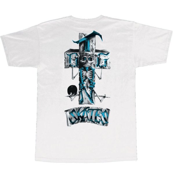 画像1: [DOG TOWN]-Stone Fish S/S Tee-WHITE- (1)