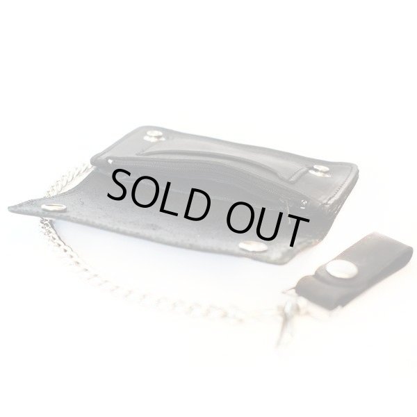 画像2: [DOG TOWN]-Large Leather Chain Wallet- (2)