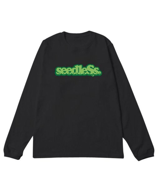 画像1: [seedleSs]-COOP REGULAR L/S Tee-BLACK- (1)