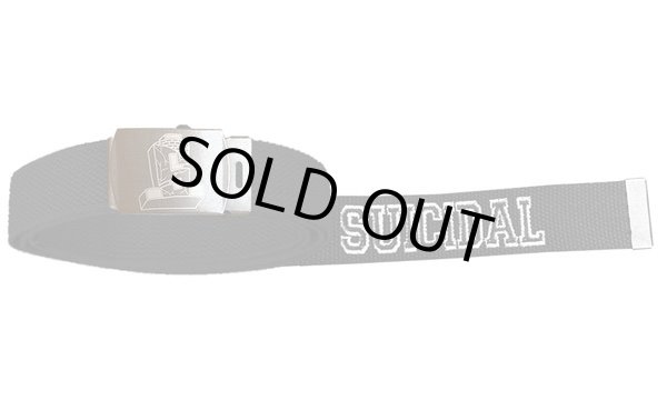 画像1: [SUICIDAL TENDENCIES]-ST LOGO BELT-BLACK- (1)