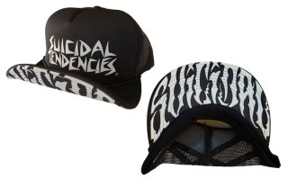 SUICIDAL TENDENCIES]-Mesh Cap-BLACK/BLACK- | スイサイダルテンデン