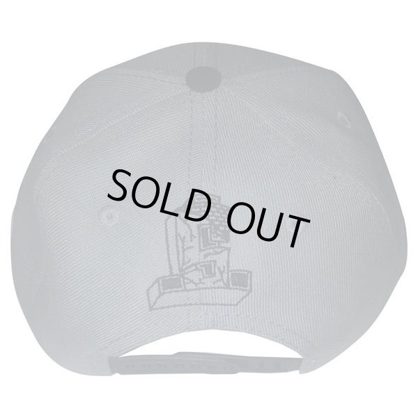 画像3: [SUICIDAL TENDENCIES]-ST Full Embroidered Custom Snapback-GRYxBLK- (3)