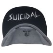 画像2: [SUICIDAL TENDENCIES]-ST Full Embroidered Custom Snapback-GRYxBLK- (2)