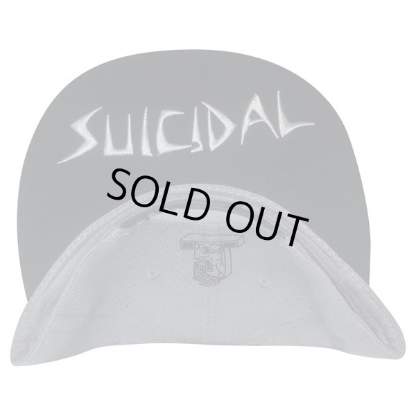 画像2: [SUICIDAL TENDENCIES]-ST Full Embroidered Custom Snapback-GRYxBLK- (2)
