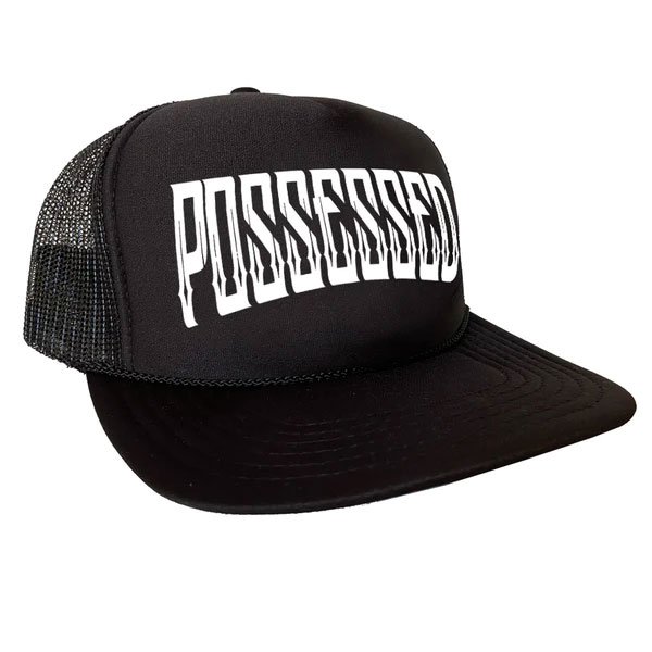 画像1: [SUICIDAL TENDENCIES]-OG Flip Up POSSESSED Mesh Cap-BLACK- (1)