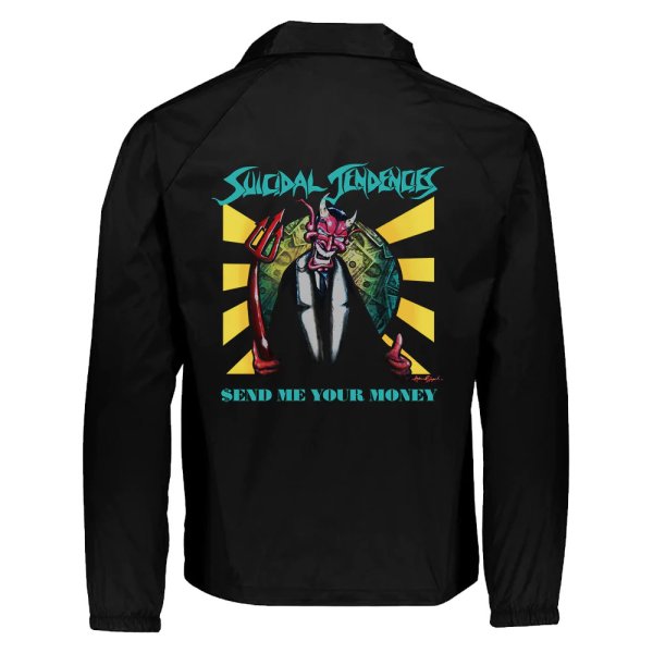 画像1: [SUICIDAL TENDENCIES]-WATERPROOF JACKET SEND ME YOUR MONEY- (1)