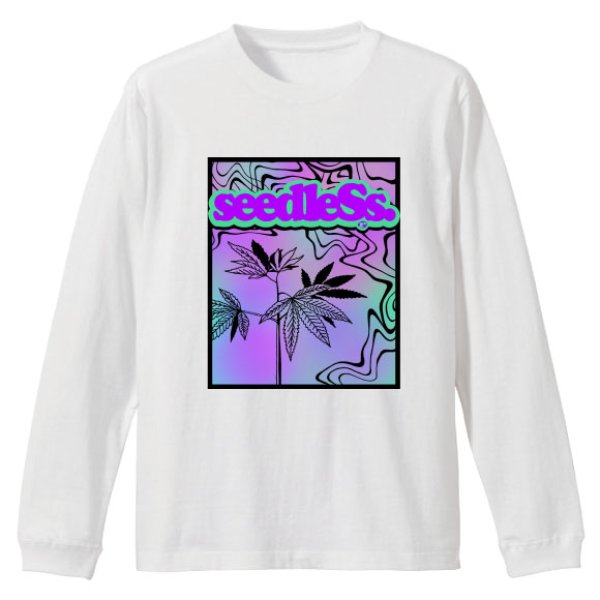 画像1: [seedleSs]-Magic Dope L/S Tee-WHITE- (1)