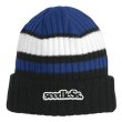 画像1: [seedleSs]-sd stripe beanie-BLUE- (1)