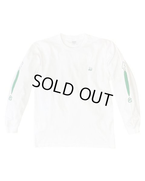 画像1: [POSSESSED SHOE.Co]-USUIMIDORI L/S Tee-WHITE- (1)