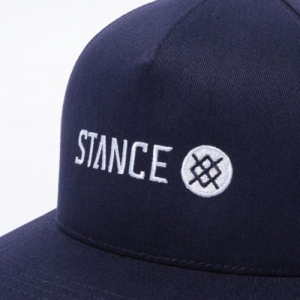画像4: [STANCE]-ICON SNAPBACK HAT-NAVY- (4)