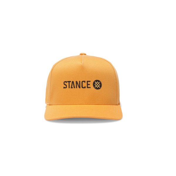 画像1: [STANCE]-ICON SNAPBACK HAT-TANGERINE- (1)