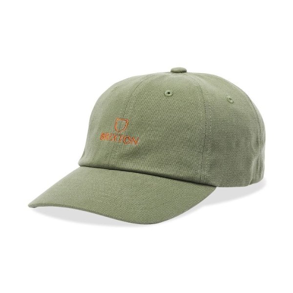 画像1: [BRIXTON]-ALPHA LP CAP-OLIVE SURPLUS- (1)