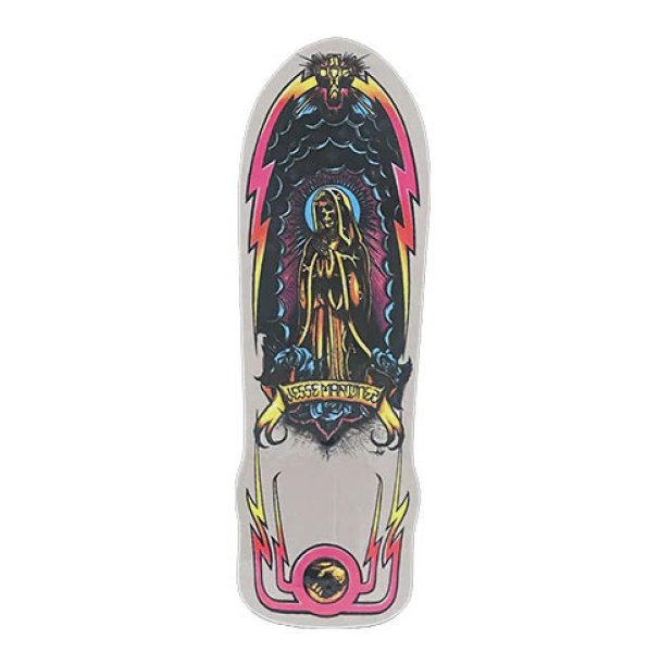 画像1: [DOGTOWN]-Jesse Martinez Guadalupe Handshake Sticker-5"-SILVER- (1)