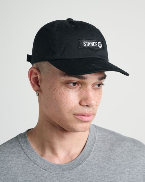 画像1: [STANCE]-STANDARD ADJUSTABLE CAP-BLACK- (1)