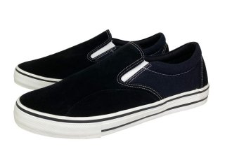 POSSESSED SHOE.Co]-海賊版チャッカーズSLIP ON-BLKxBLK