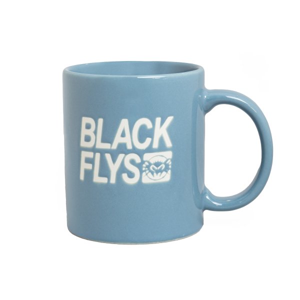 画像1: [BLACK FLYS]-BOX LOGO MUG- (1)