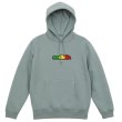 画像1: [seedleSs]-rusta Jam EMB HOODIE-smokey green- (1)