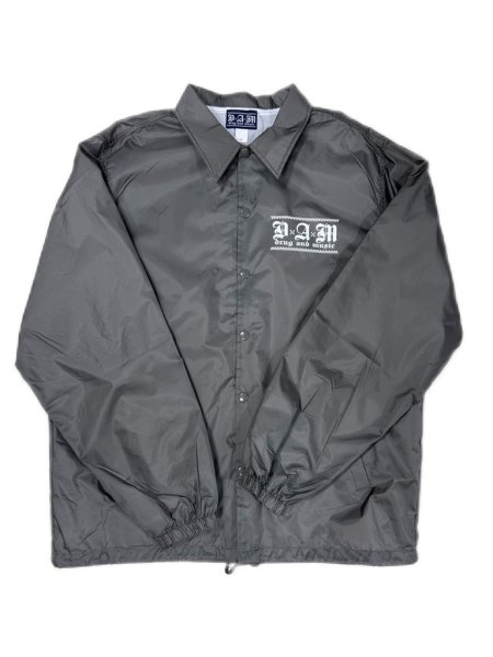 画像1: [DxAxM]-KLASSIC WINDBREAKER-Charcoal/WHITE- (1)