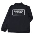 画像2: [BLACK FLYS]-MISSION COACH JACKET-BLACK- (2)