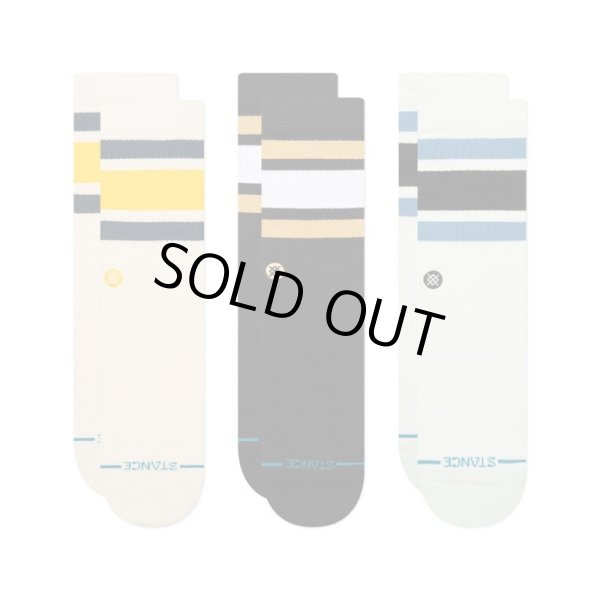 画像1: [STANCE]-THE BOYD 3 Pack-CREAM- (1)