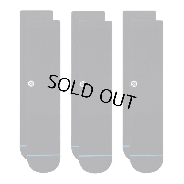 画像1: [STANCE]-ICON 3 PACK-BLACK- (1)