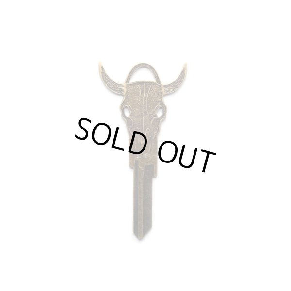 画像1: [GOOD WORTH]-Steer Skull Key- (1)