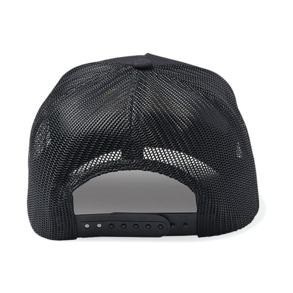 画像2: [BRIXTON]-WRENCH C NP MP TRUCKER HAT-BLACK/BLACK- (2)