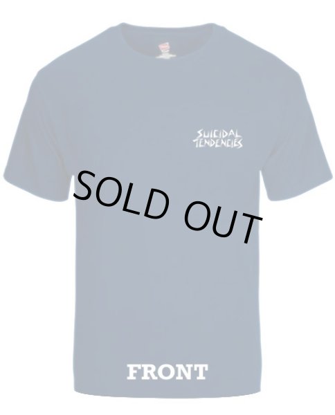 画像2: [SUICIDAL TENDENCIES]-SxTx Logo Tee-NAVY- (2)