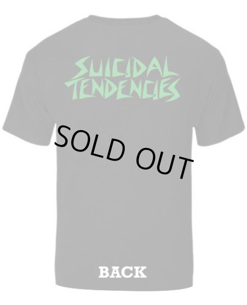 画像2: [SUICIDAL TENDENCIES]-TS28 POSSESSED 80's edition Tee-BLACK/GREEN- (2)