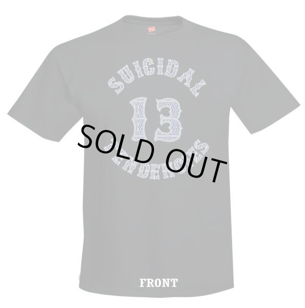 画像1: [SUICIDAL TENDENCIES]-TS13 Heritage Logo Tee-BLACK- (1)