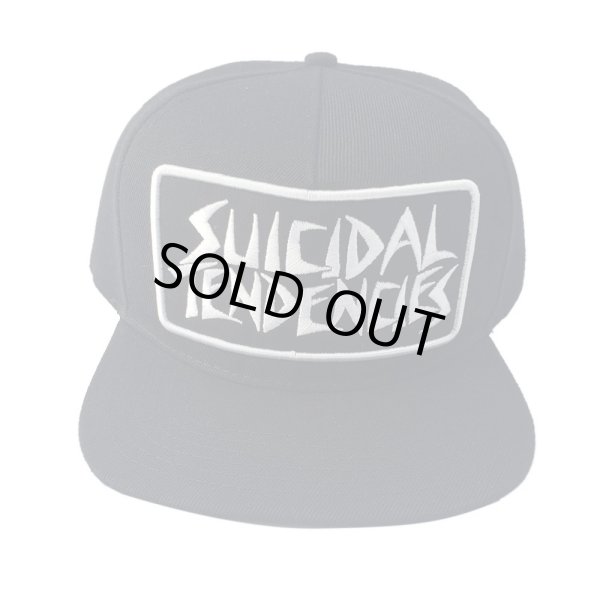 画像2: [SUICIDAL TENDENCIES]-ST LOGO PATCH SNAPBACK CAP-BLACK- (2)