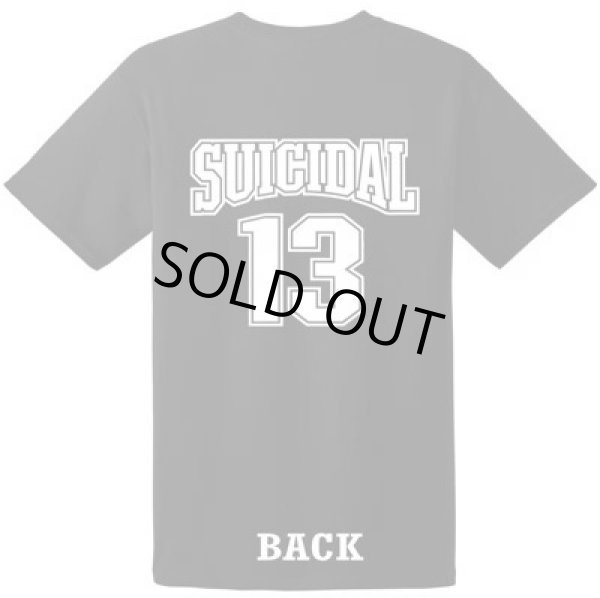 画像2: [SUICIDAL TENDENCIES]-TS27 13 Baseball Logo Tee-BLACK- (2)