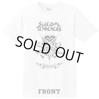 suicidal tendencies crew tシャツ Suicidal Tendencies Official One Finger T-Shirt with Sticker