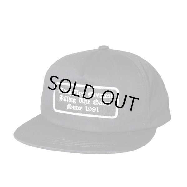 画像1: [BLACK FLYS]-KILLING THE GAME OE CAP-BLACK- (1)