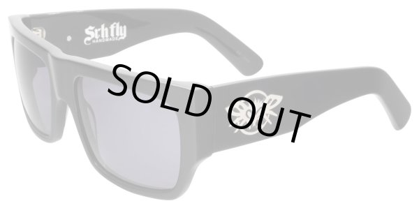 画像2: [BLACK FLYS]-SRH FLY COLLABORATION SUNGLASS-BLACK/GREY- (2)